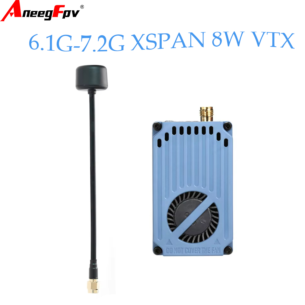 Rc Transmitter - RUSHFPV 6.1‑7.2G 8W X61728 VTX Video