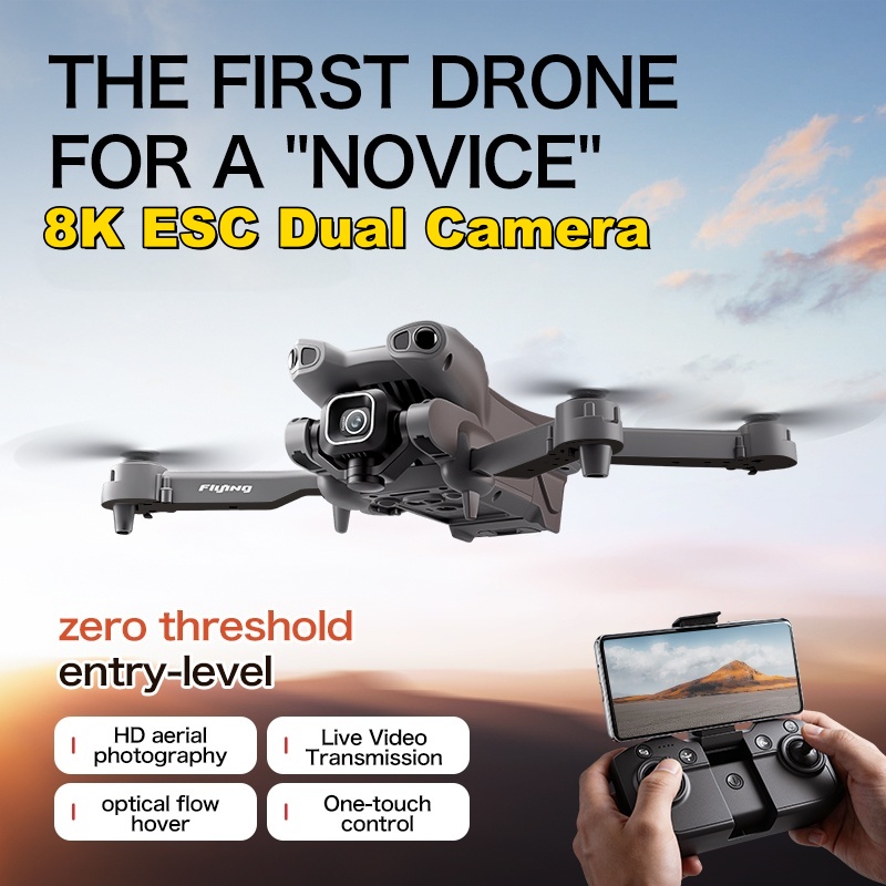 4 In 1 Esc - 8K ESC Dual Camera Drone Optical