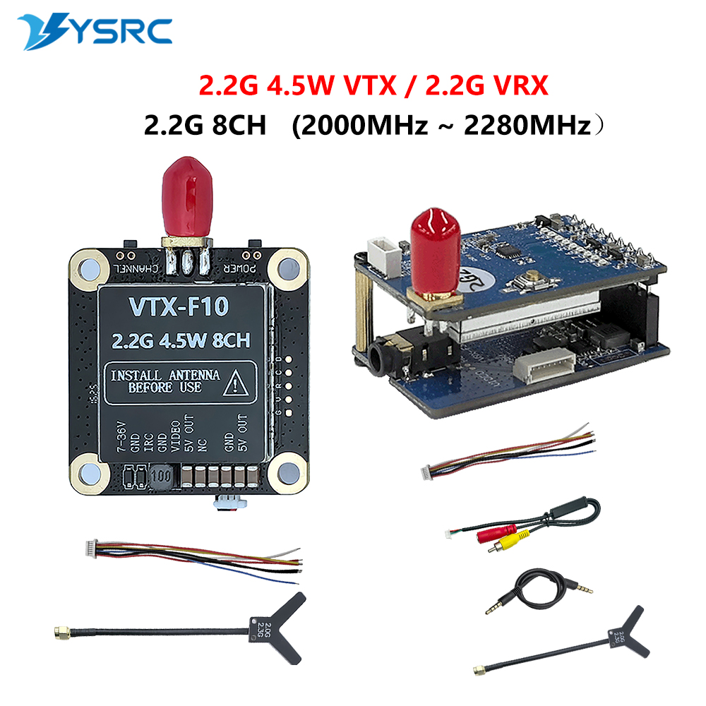 2.0-2.2G 4.5W VTX 8CH FPV Vide - Goggles Fpv recension och pris