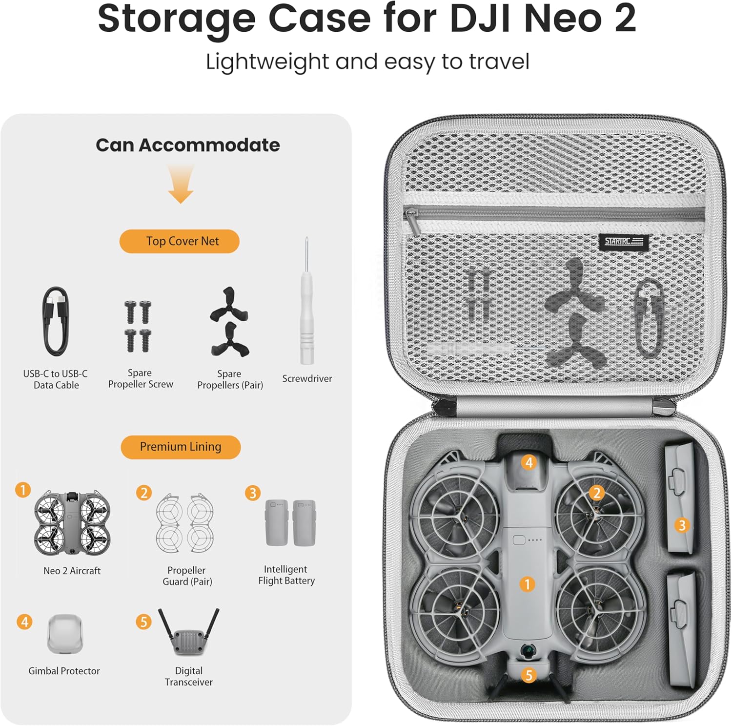 STARTRC Neo 2 Portable PU Shou - Dji Drone recension och pris