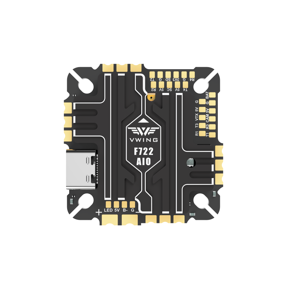 VWING F722 AIO Flight Controll - Betaflight Fc recension och pris