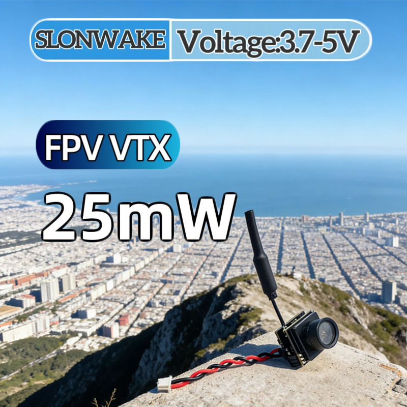 SLONWAKE FPV 25mW power simula - Fpv Camera recension och pris