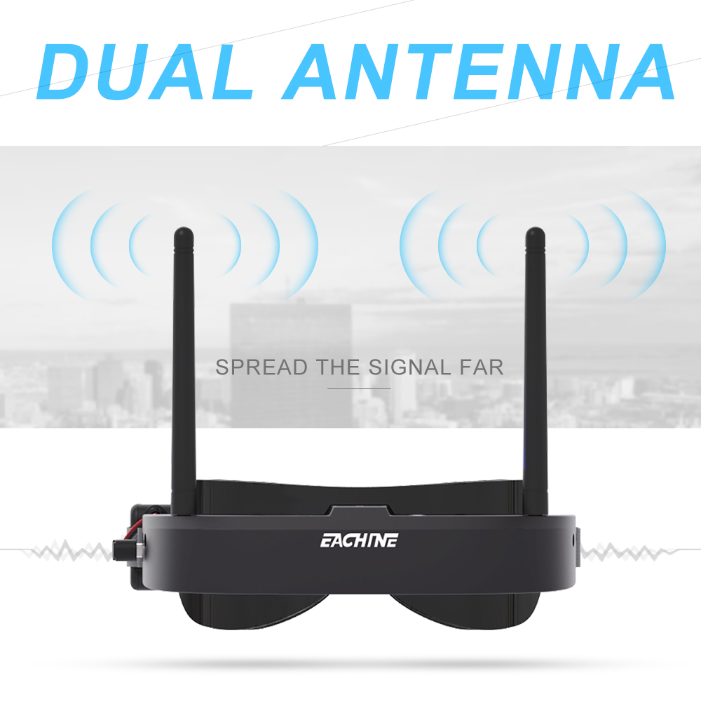 Eachine EV100 720*540 5.8G 72C - Goggles Fpv recension och pris