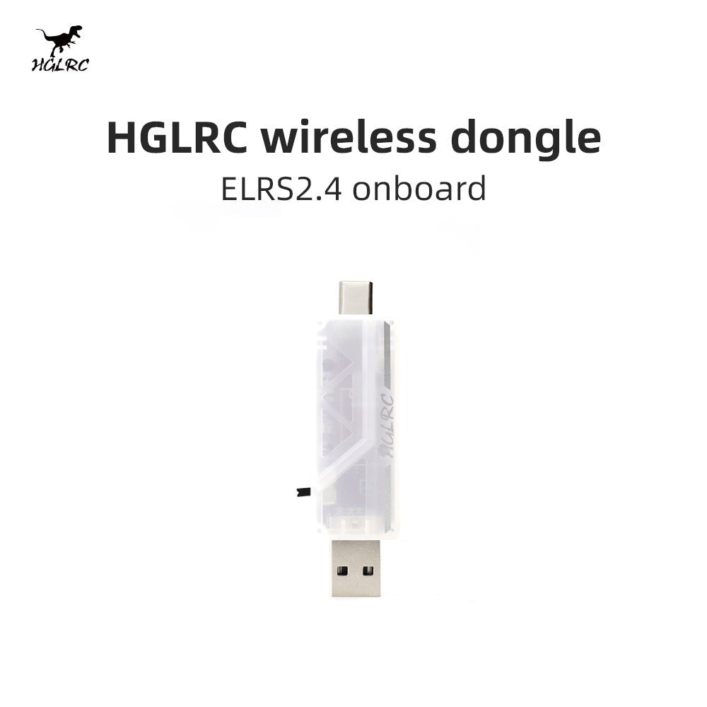 HGLRC Wireless Dongle ELRS 2.4 - Radio Transmitter 2.4Ghz recension och pris