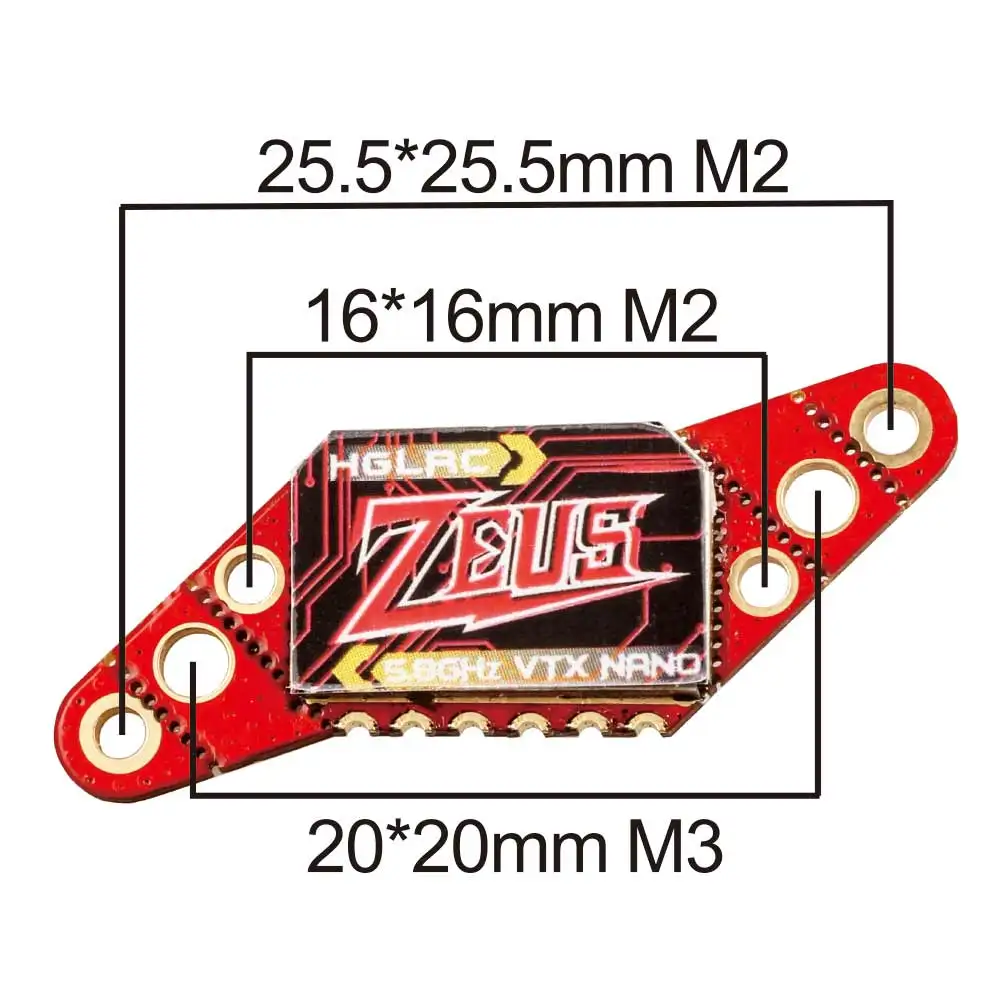 Hglrc Zeus Nano Vtx 5.8G 350Mw - Analog Fpv Camera recension och pris