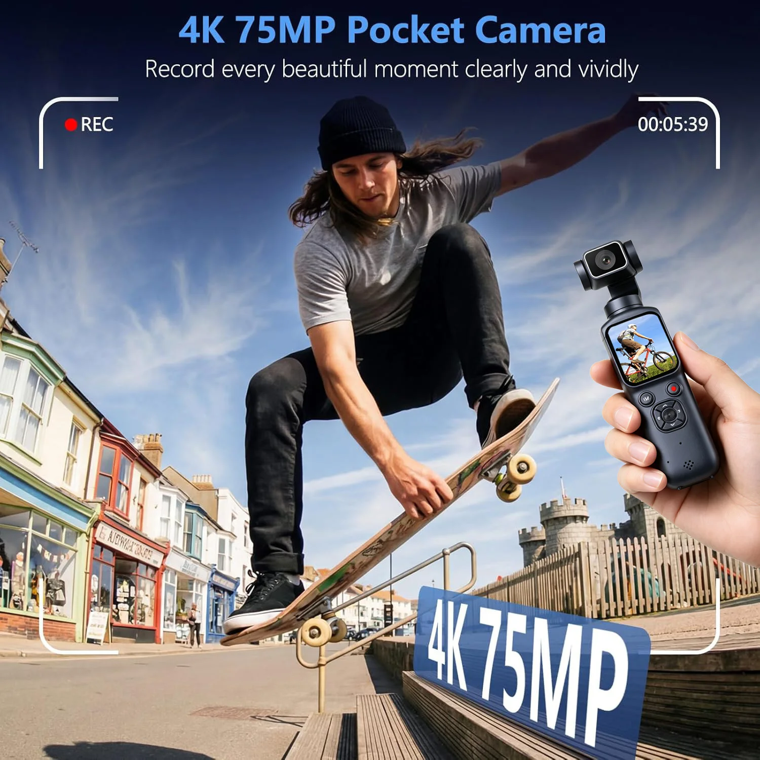 New 4K Action Camera 330° Face - Runcam Camera recension och pris