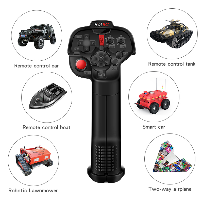 HotRC DS-4A 2.4GHz Single Hand - Radio Transmitter 2.4Ghz recension och pris