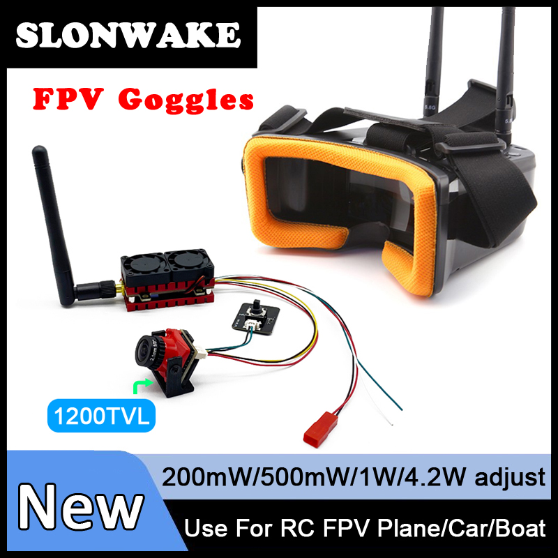 SLONWAKE 5.8G 48CH 4.2W VTX Tr - Goggles Fpv recension och pris