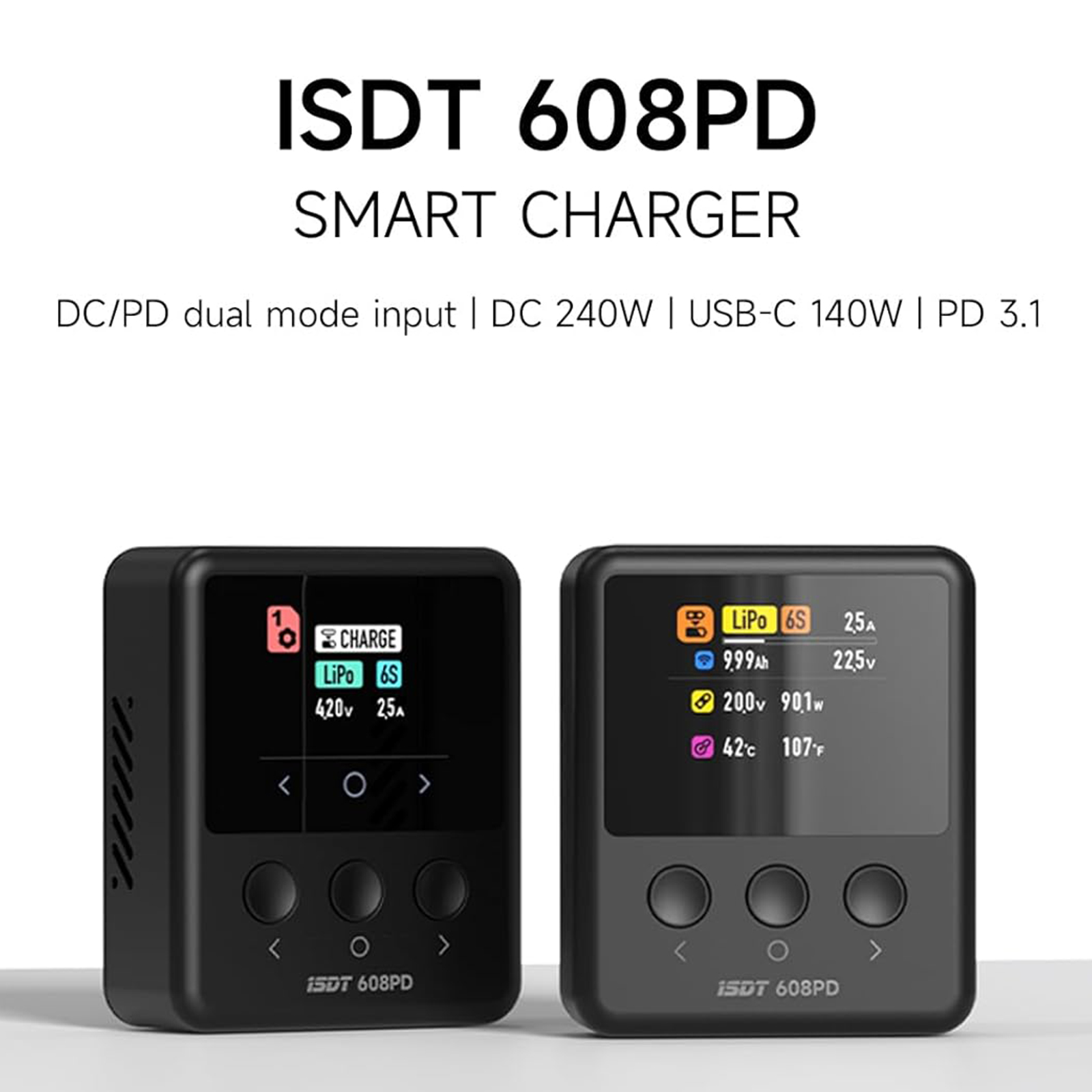 ISDT 608PD Smart Balance Charg - Lipo Battery 6S recension och pris