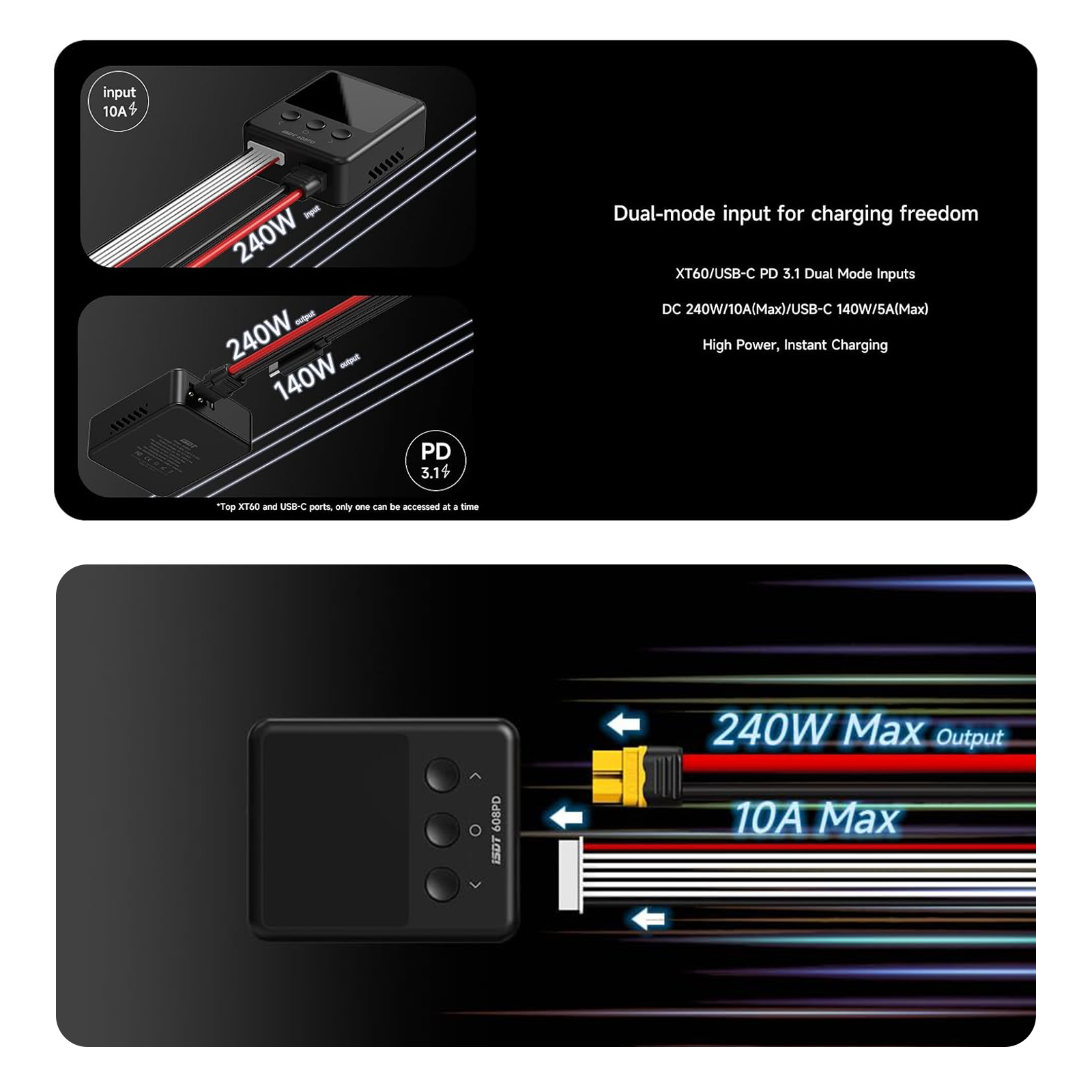 ISDT 608PD Smart Balance Charg - Lipo Battery 6S recension och pris
