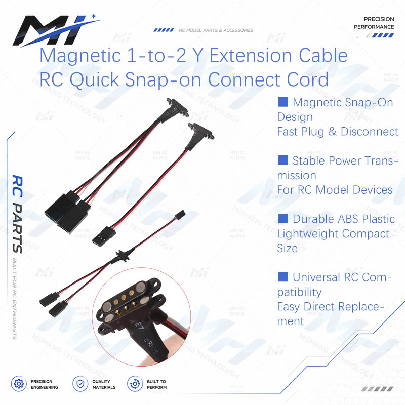 Magnetic 1-to-2 Y Extension Ca - Rc Drone recension och pris