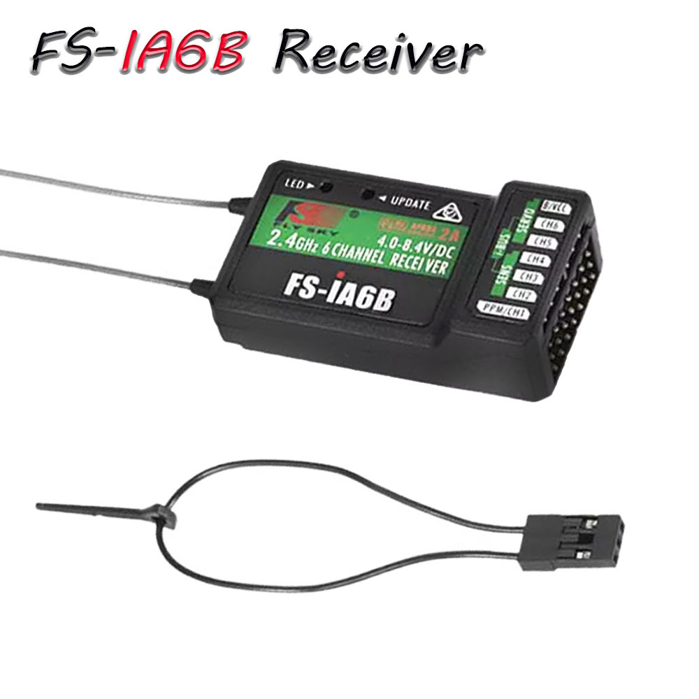 FS-i6 6CH 2.4GHz AFHDS 2A Radi - Flysky Transmitter recension och pris